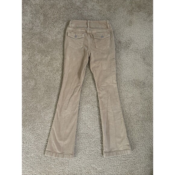 American Eagle Corduroy Pants Womens Size 0 High Rise Kick Boot - Picture 4 of 9